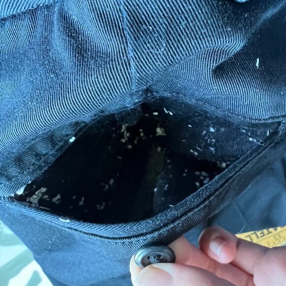 5.11 Tactical Series Cargo Utility Pants Size 38 Solid Navy Blue Polyester Blend - Picture 5 of 10